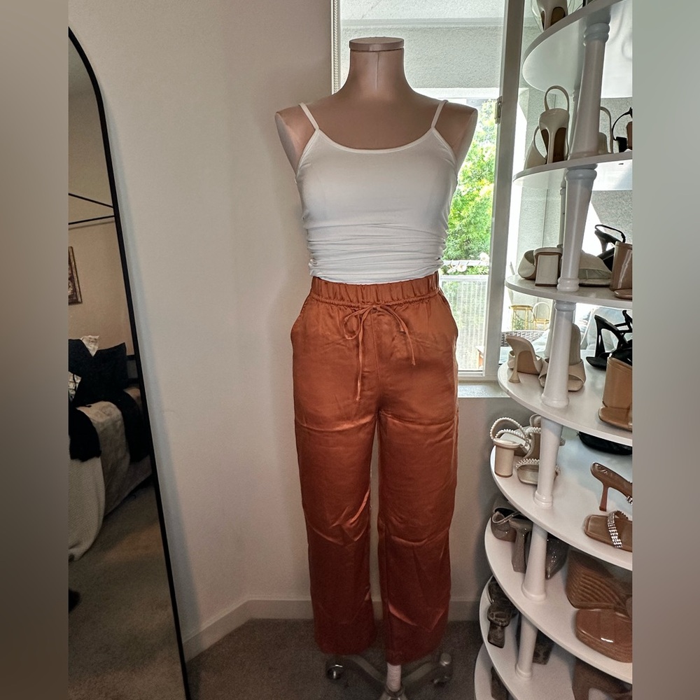 H&M satin trouser